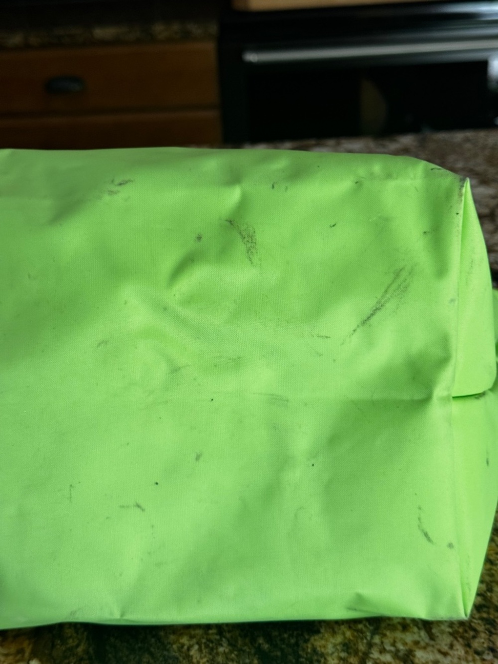 Longchamp Le Pilage M Tote Key Lime Green - Picture 10 of 16